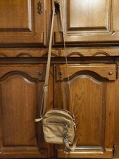 hellbraune Handtasche der