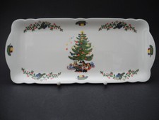 Seltmann Weiden Königskuchenplatte Marie Luise Weihnachten Stollenteller