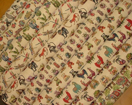 Tier wandteppich designerstoff - tier,