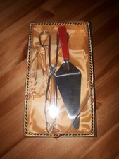 Original DDR 3teiliges Set in OVP Tortenheber, Zuckerzange und Kuchenzange