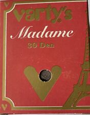 9 Paar VARTY Strumpfhosen 30 Den mit großem Zwickel  € 12,60