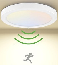 LED-Deckenleuchte mit Bewegungsmelder Sensorlampe 18W 24W 36W Rund für Aussen