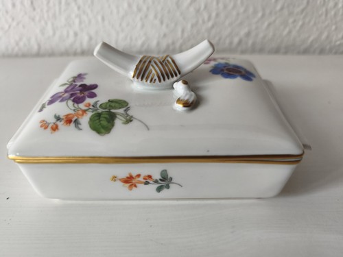 Meissen porzellan dose - porzellan,
