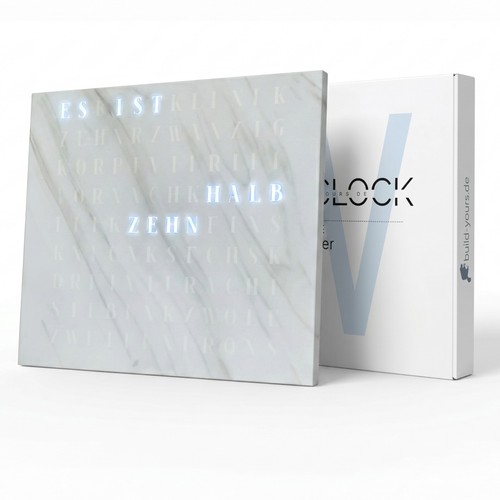 Bausatz wordclock jupiter - wordclock,