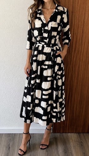 Elegantes maxikleid - maxikleid, /