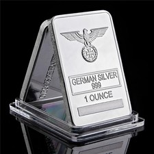 ? Adler Eisernes Kreuz-Gedenksilberbarren 1oz DEUTSCHER Silber 999 Feinsilber