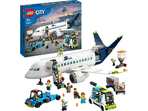 Lego city passagierflugzeug - lego,