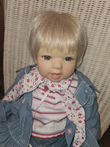 Künstlerpuppe michelle von - künstlerpuppe,