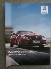 BMW 640i 650i F12 640d Cabrio