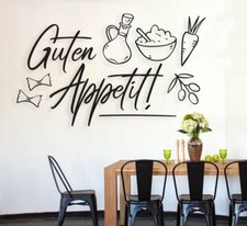 wandtattoo küchensprüche guten Appetit Wandaufkleber Küche Deko Spruch a35