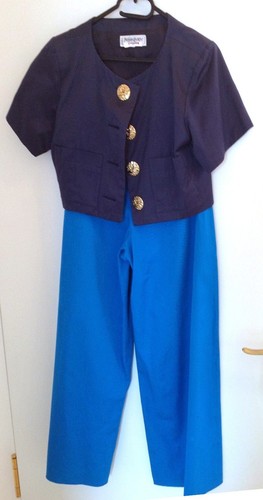 Hosenanzug blau yves saint - blau,