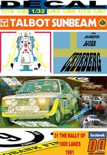 Decal talbot sunbeam lotus - decal,