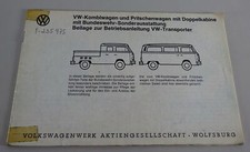 Zusatzanleitung VW T2 / T2b