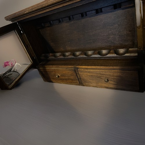 Vintage hölz wandschrank - hölz,