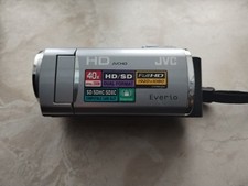 JVC GZ-HM430SE HDD VideoKamera CamCorder | Silber