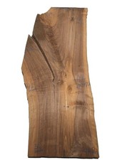 Nussbaum Holz Walnuss für Epoxid 125x35-52cm x 38-50mm