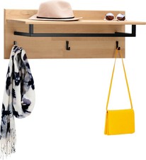 Garderobenpaneel Garderoben Wels Kernbuche Teilmassiv Haken Breite 85cm