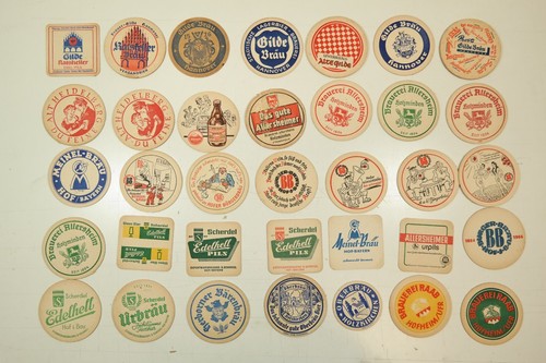 Konvolut alte bierdeckel - alte,