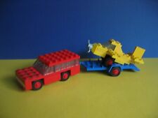 Lego Classic Auto 660 - PKW mit Anhänger und Flugzeug  70er Jahre komplett