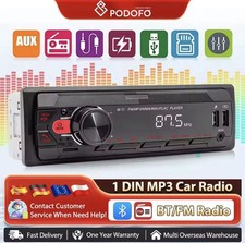 Podofo Autoradio 1DIN MP3