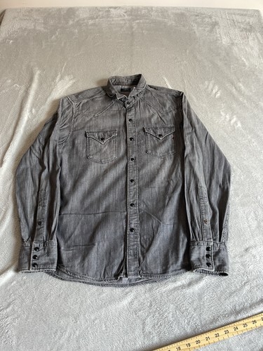 Replay denim western hemd - replay,