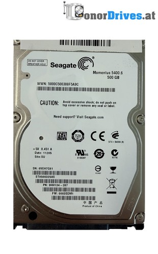 Seagate st9500325as - seagate,