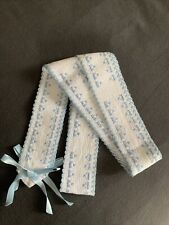 Schleife-Tischband Handarbeit Stickerei Taufe Feier Hochzeit  156cm x 5cm