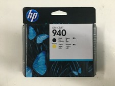 original HP Druckkopf 940 Black / Yellow C4900A Officejet Pro (02/2013) Rechnung