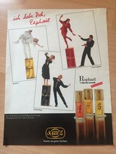  ORIG REKLAME WERBUNG 1987  4711 - RAPHAEL Eau de Parfum 