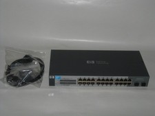 HP 24-Port Gigabit Switch, Modell ProCurve 1410-24G, PN J9561A, Web managed