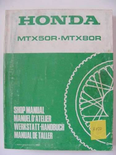 Honda mtx50r mtx80r - /,