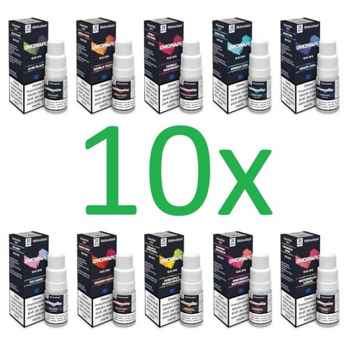 10x overvape 10ml - 10ml, nikotinsalz