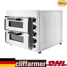 3000W Gastro Pizzaofen Pizza Backofen Pizzabackofen Pizza Ofen Schamottstein