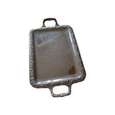 serviertablett edelstahl