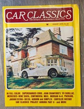 Car classics august - car, 1975
