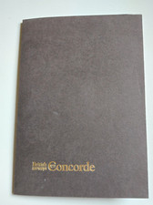 Flugzeug British Airways CONCORDE Briefpapier