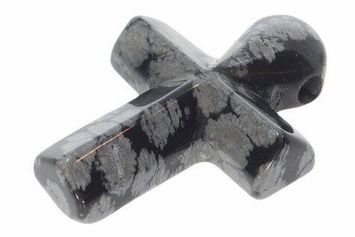 Schneeflocken obsidian kreuz - schneeflocken,