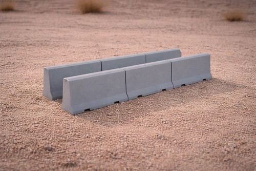 Stück beton sperre - stück,