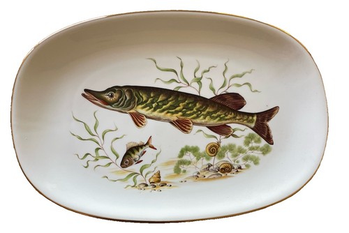 Hutschenreuther fischplatte - fischplatte, ca