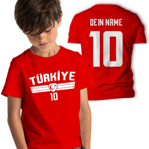 Türkei shirt trikot kinder - t-shirt,