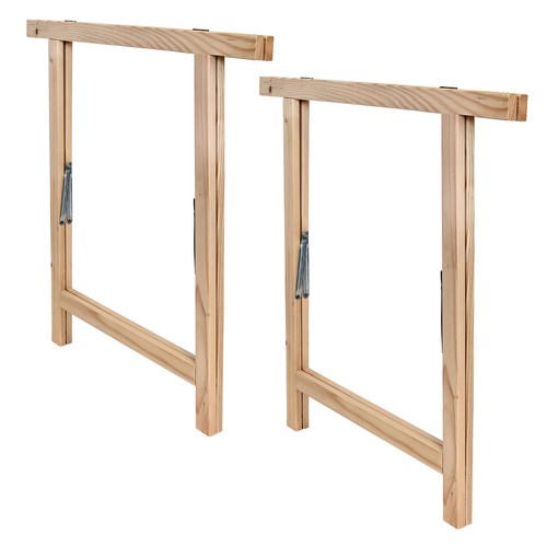 Holz klappbock - 2x,