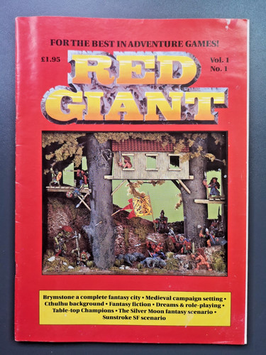 Red giant roleplaying magazine - red,