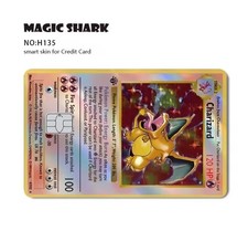 Pokémon Kreditkarten-Sticker Magic Skin Mewtwo Pikachu Charizard Blastoise
