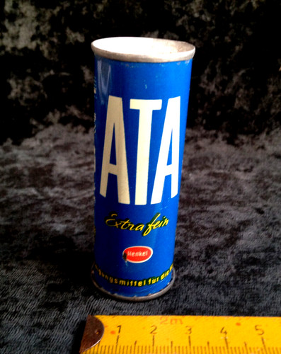 Alte ata blechdose streudose - ata, blechdose/streudose