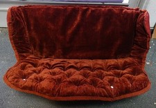 antiker Bezug von Kinderbank