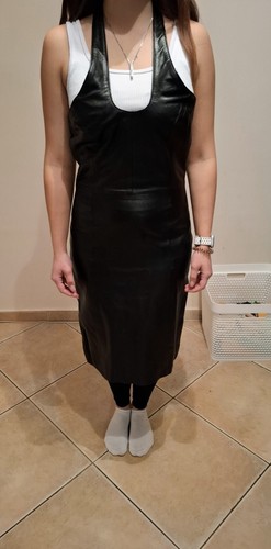 Lederkleid gebraucht - lederkleid,