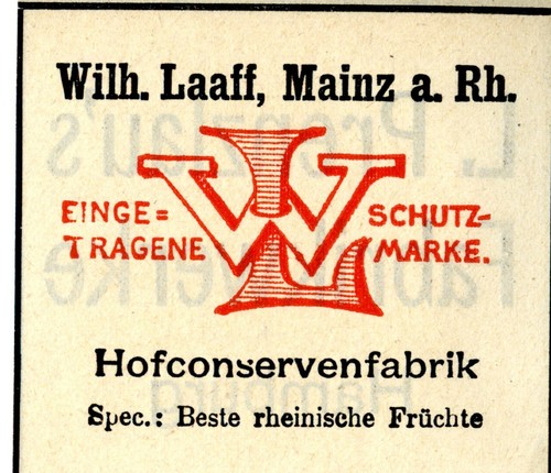 Wilh laaf mainz - wilh., am