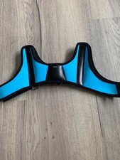 Neopren-Harness Barcode Berlin, Farbe AQUABLAU / SCHWARZ 