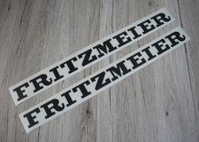 Fritzmeier 2x Aufkleber für Verdeck Kabine .