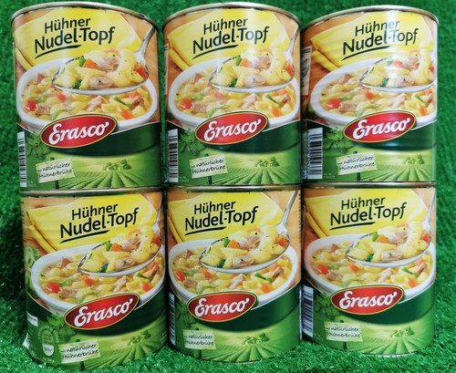 Erasco hühner - (4,06€/l), 6x